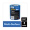 3M 1.88 in. x 60 Yards Original Multi-Surface 3 in. Core Painter's Tape - Blue (3/Pack)